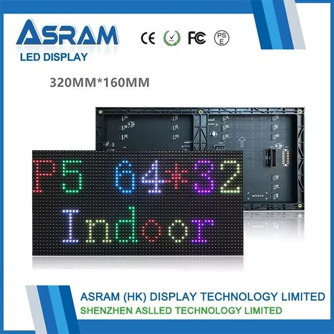 P5 Indendørs LED Display Modul 320x160mm